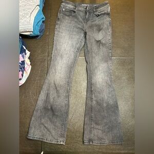 Stylish Gray Kids' Flared Jeans